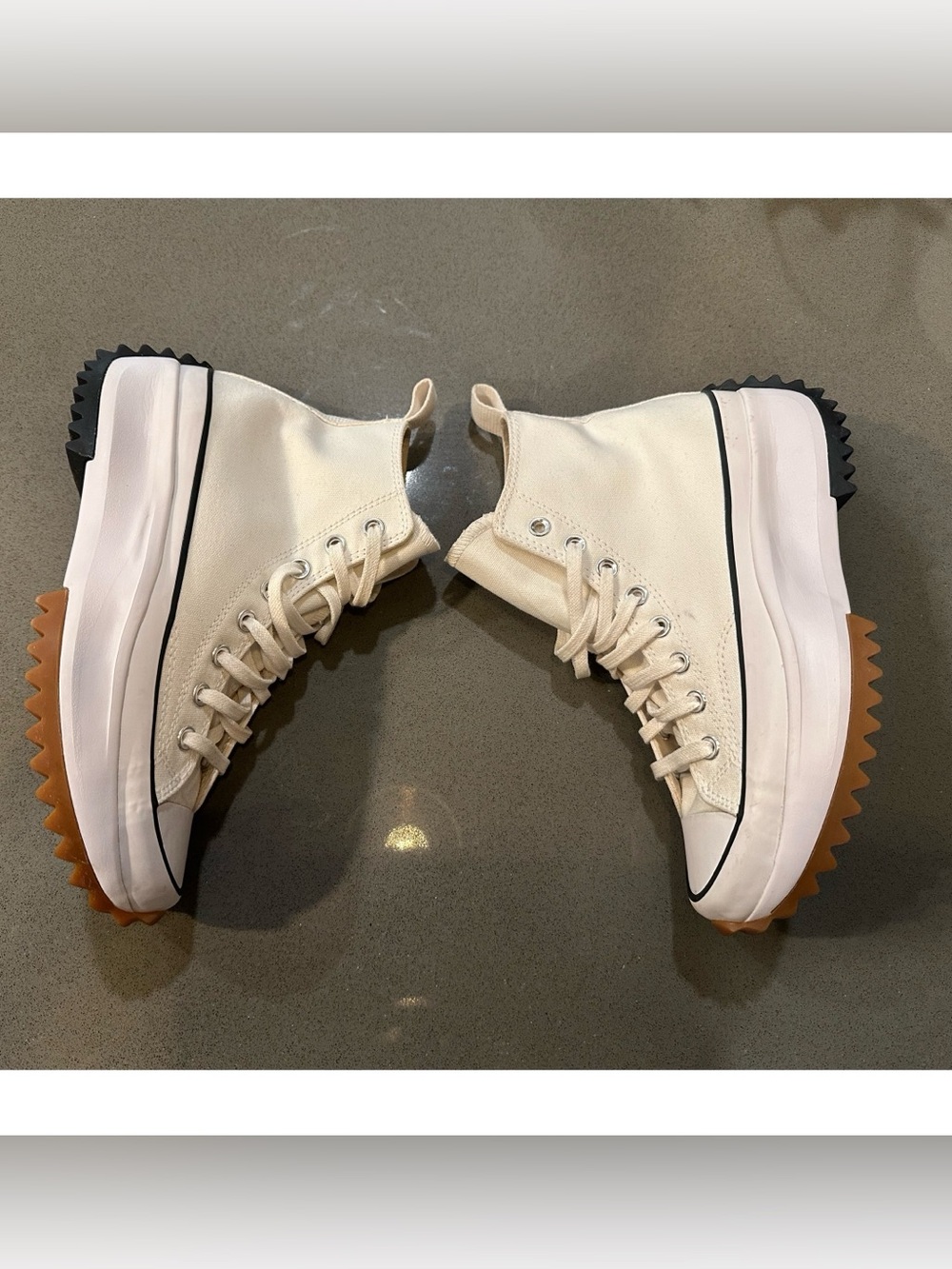 Converse UNISEX Run Star Hike Canvas Platform - W Size 9/ M Size 7.5 - Picture 9 of 15